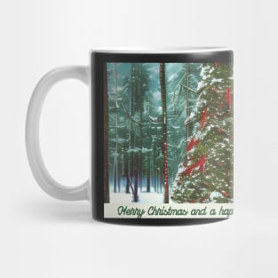 Christmas forest Mug